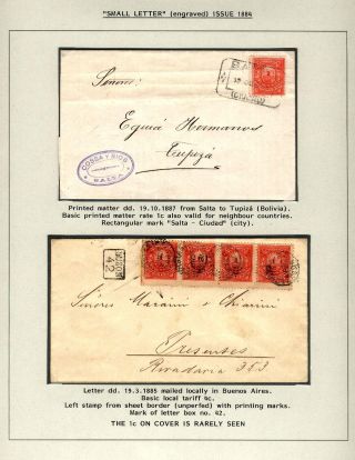 POSTKLASICKÁ VYDÁNÍ ARGENTINY 1867-1890 – list 104