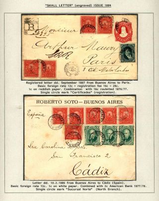 POSTKLASICKÁ VYDÁNÍ ARGENTINY 1867-1890 – list 105