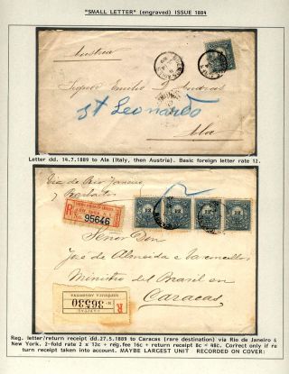 POSTKLASICKÁ VYDÁNÍ ARGENTINY 1867-1890 – list 107