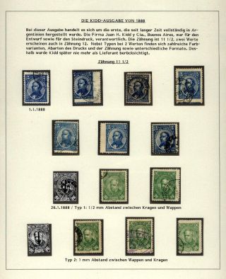 POSTKLASICKÁ VYDÁNÍ ARGENTINY 1867-1890 – list 108