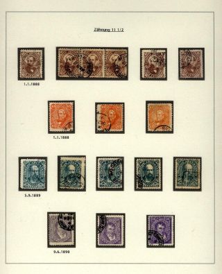 POSTKLASICKÁ VYDÁNÍ ARGENTINY 1867-1890 – list 110