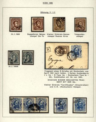 POSTKLASICKÁ VYDÁNÍ ARGENTINY 1867-1890 – list 111