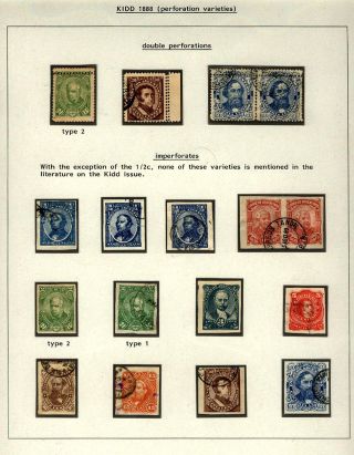 POSTKLASICKÁ VYDÁNÍ ARGENTINY 1867-1890 – list 113