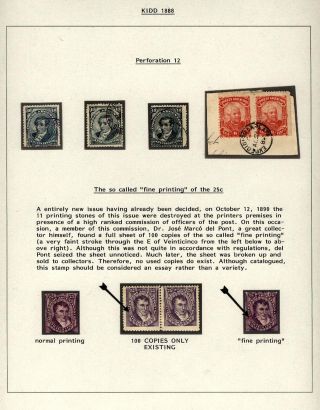 POSTKLASICKÁ VYDÁNÍ ARGENTINY 1867-1890 – list 116