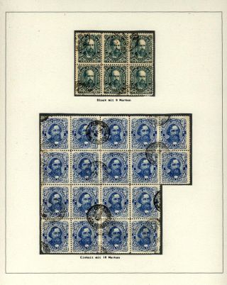 POSTKLASICKÁ VYDÁNÍ ARGENTINY 1867-1890 – list 119