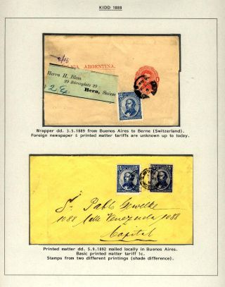 POSTKLASICKÁ VYDÁNÍ ARGENTINY 1867-1890 – list 121