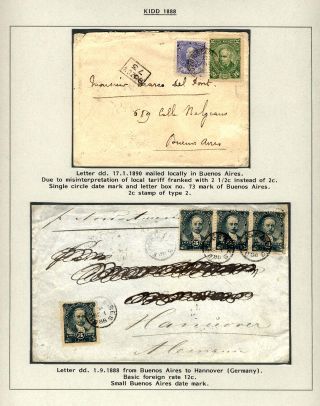POSTKLASICKÁ VYDÁNÍ ARGENTINY 1867-1890 – list 123