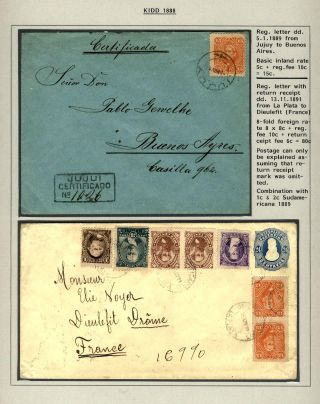 POSTKLASICKÁ VYDÁNÍ ARGENTINY 1867-1890 – list 129