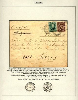 POSTKLASICKÁ VYDÁNÍ ARGENTINY 1867-1890 – list 132
