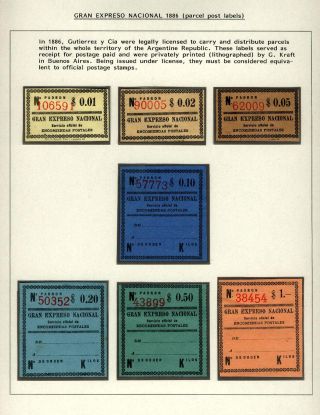 POSTKLASICKÁ VYDÁNÍ ARGENTINY 1867-1890 – list 134