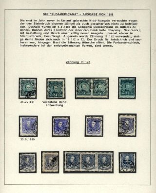 POSTKLASICKÁ VYDÁNÍ ARGENTINY 1867-1890 – list 135