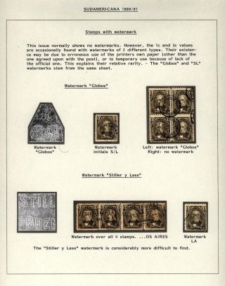 POSTKLASICKÁ VYDÁNÍ ARGENTINY 1867-1890 – list 145