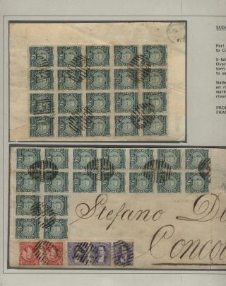 POSTKLASICKÁ VYDÁNÍ ARGENTINY 1867-1890 – list 152