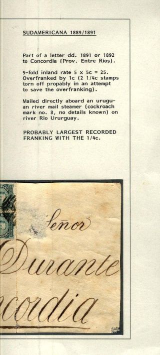 POSTKLASICKÁ VYDÁNÍ ARGENTINY 1867-1890 – list 153