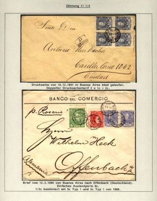 POSTKLASICKÁ VYDÁNÍ ARGENTINY 1867-1890 – list 157