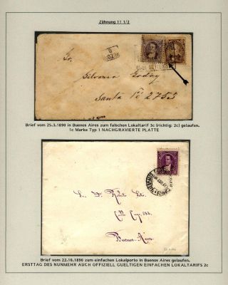 POSTKLASICKÁ VYDÁNÍ ARGENTINY 1867-1890 – list 161