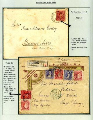POSTKLASICKÁ VYDÁNÍ ARGENTINY 1867-1890 – list 167