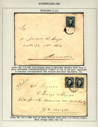 POSTKLASICKÁ VYDÁNÍ ARGENTINY 1867-1890 – list 170