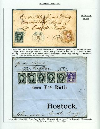 POSTKLASICKÁ VYDÁNÍ ARGENTINY 1867-1890 – list 171