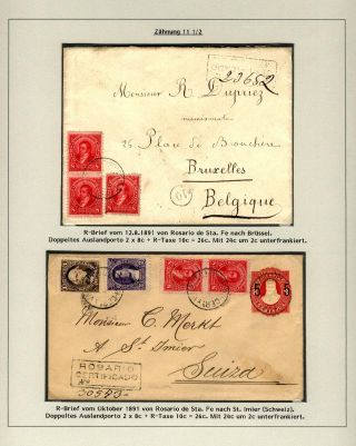 POSTKLASICKÁ VYDÁNÍ ARGENTINY 1867-1890 – list 173