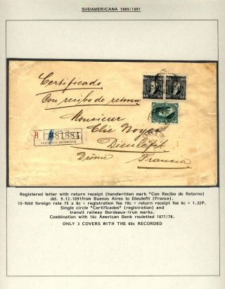 POSTKLASICKÁ VYDÁNÍ ARGENTINY 1867-1890 – list 178