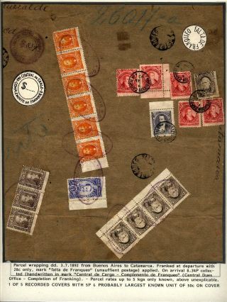 POSTKLASICKÁ VYDÁNÍ ARGENTINY 1867-1890 – list 180
