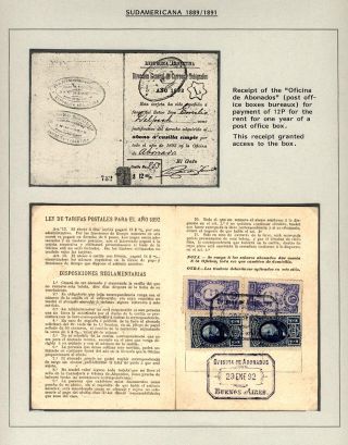 POSTKLASICKÁ VYDÁNÍ ARGENTINY 1867-1890 – list 181