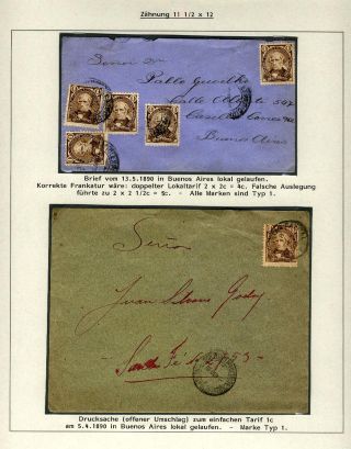 POSTKLASICKÁ VYDÁNÍ ARGENTINY 1867-1890 – list 187