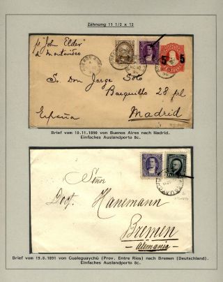 POSTKLASICKÁ VYDÁNÍ ARGENTINY 1867-1890 – list 188