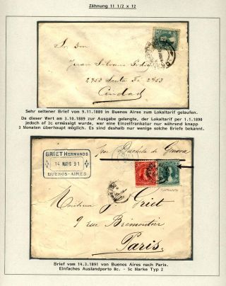 POSTKLASICKÁ VYDÁNÍ ARGENTINY 1867-1890 – list 189