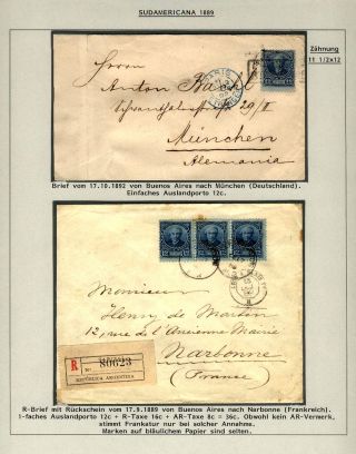 POSTKLASICKÁ VYDÁNÍ ARGENTINY 1867-1890 – list 192