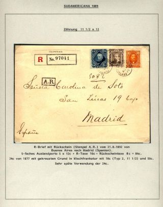 POSTKLASICKÁ VYDÁNÍ ARGENTINY 1867-1890 – list 194