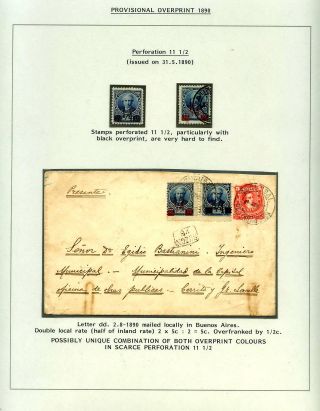 POSTKLASICKÁ VYDÁNÍ ARGENTINY 1867-1890 – list 196
