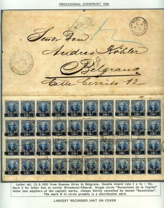 POSTKLASICKÁ VYDÁNÍ ARGENTINY 1867-1890 – list 199