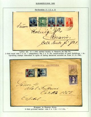 POSTKLASICKÁ VYDÁNÍ ARGENTINY 1867-1890 – list 203