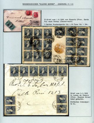 POSTKLASICKÁ VYDÁNÍ ARGENTINY 1867-1890 – list 250