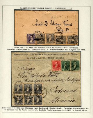 POSTKLASICKÁ VYDÁNÍ ARGENTINY 1867-1890 – list 251