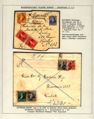 POSTKLASICKÁ VYDÁNÍ ARGENTINY 1867-1890 – list 252