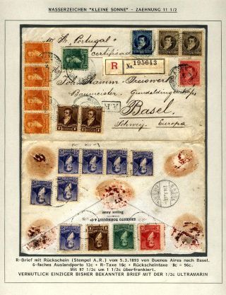POSTKLASICKÁ VYDÁNÍ ARGENTINY 1867-1890 – list 254