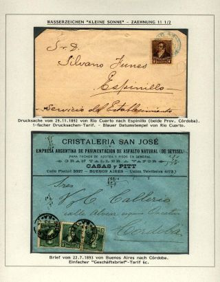 POSTKLASICKÁ VYDÁNÍ ARGENTINY 1867-1890 – list 258