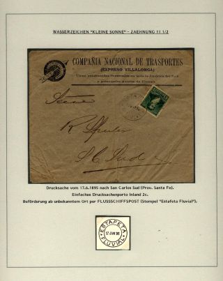 POSTKLASICKÁ VYDÁNÍ ARGENTINY 1867-1890 – list 261