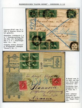 POSTKLASICKÁ VYDÁNÍ ARGENTINY 1867-1890 – list 262