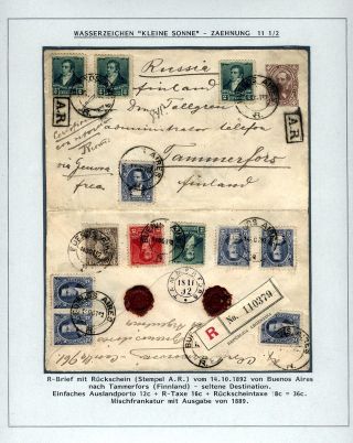 POSTKLASICKÁ VYDÁNÍ ARGENTINY 1867-1890 – list 263