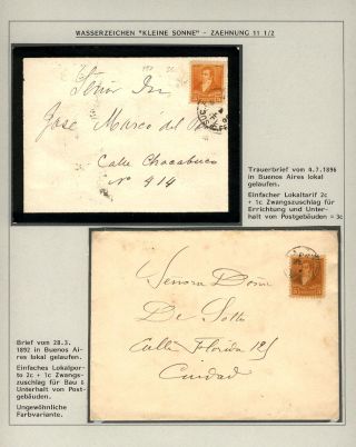 POSTKLASICKÁ VYDÁNÍ ARGENTINY 1867-1890 – list 264