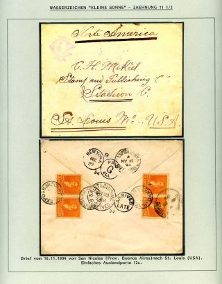 POSTKLASICKÁ VYDÁNÍ ARGENTINY 1867-1890 – list 265