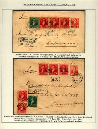 POSTKLASICKÁ VYDÁNÍ ARGENTINY 1867-1890 – list 267