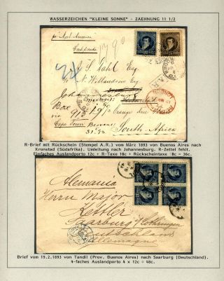 POSTKLASICKÁ VYDÁNÍ ARGENTINY 1867-1890 – list 273