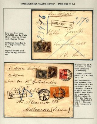 POSTKLASICKÁ VYDÁNÍ ARGENTINY 1867-1890 – list 275
