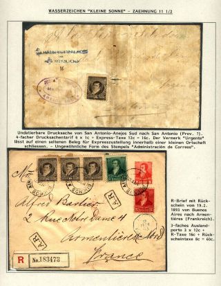 POSTKLASICKÁ VYDÁNÍ ARGENTINY 1867-1890 – list 276