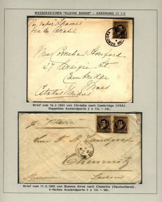 POSTKLASICKÁ VYDÁNÍ ARGENTINY 1867-1890 – list 278